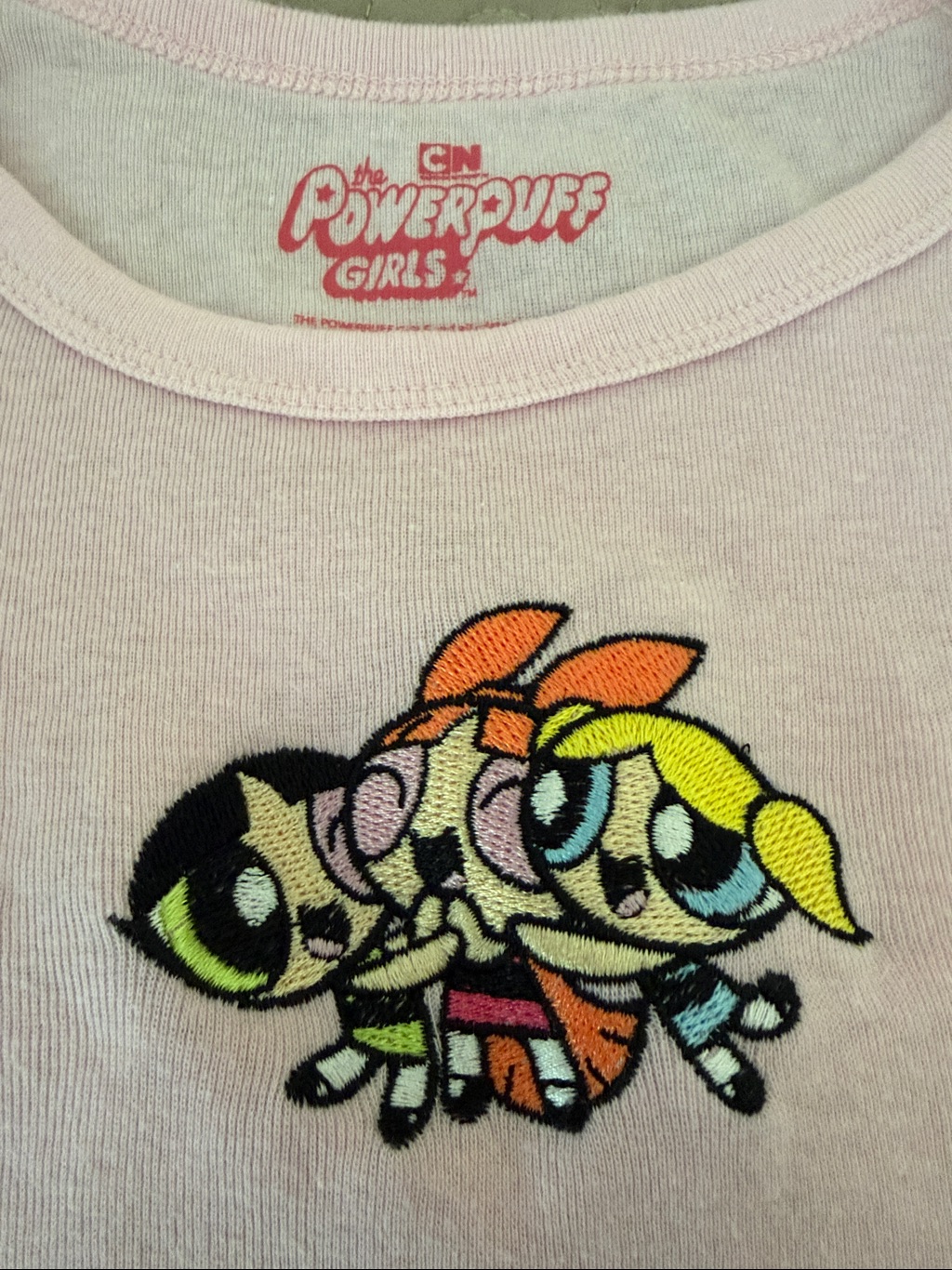Womens’ Cropped Power Puff Girls T (Xxl)